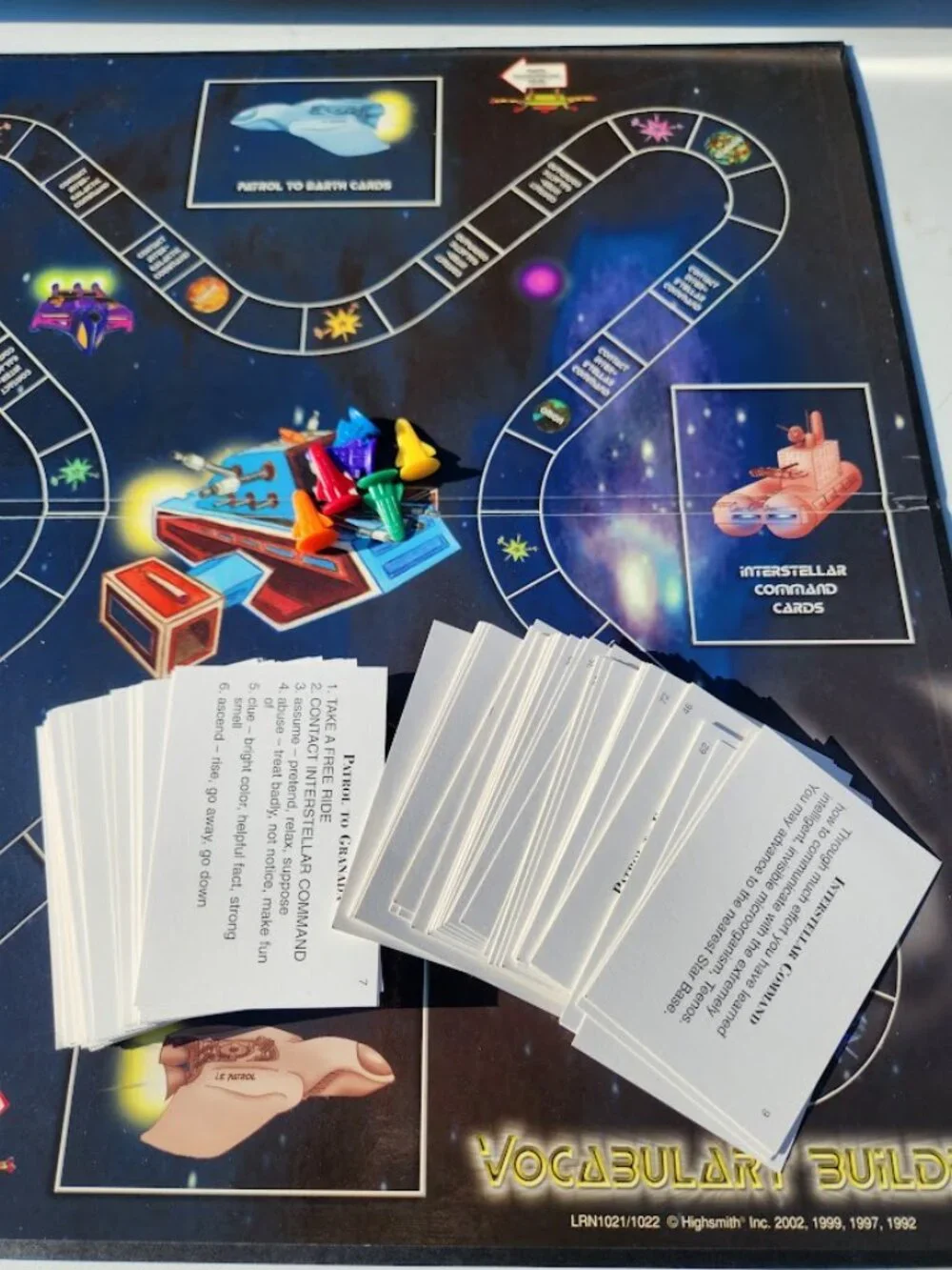 Vocabulary Building Reading Comprehension Board Game Learning Well Family Game N